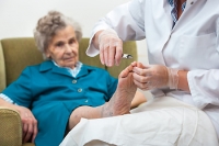 Possible Loss of Cushioning in Elderly Feet
